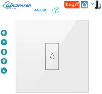 CLOUDRAKER EU WiFi Boiler Water Heater Switch Tuya Smart Life App Remote Control Timer Voice Control Google Home Alexa Siri
