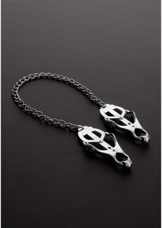 Clover Nipple Clamp with Chain