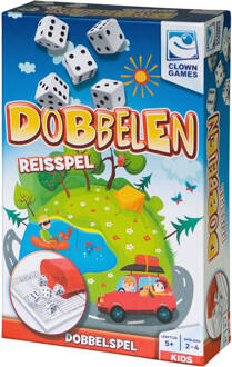 Clown Games Dobbelen Reisspel Multikleur