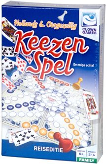 Clown Games Keezenspel reiseditie Multikleur