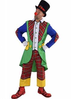 Clown & Nar Kostuum | Pipo De Clown Circus Artiest | Man | XL | Carnaval kostuum | Verkleedkleding