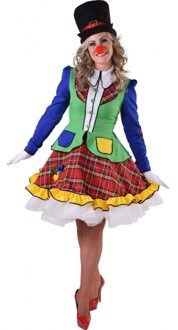 Clown Pipo jurkje voor dames Multi