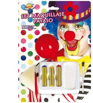 Clown set make up + neus