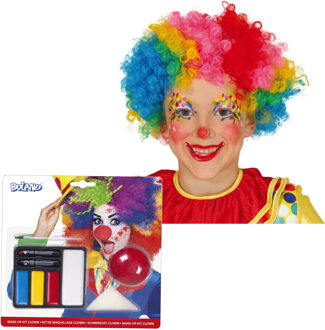 Clown verkleed set compleet voor kinderen