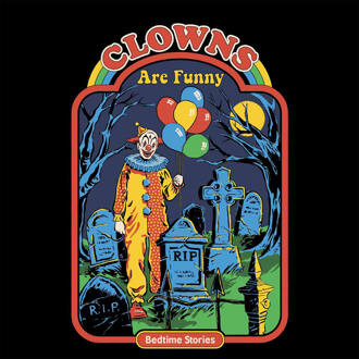 Clowns Are Funny Men's T-Shirt - Black - 5XL - Zwart