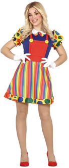 Clownsjurk Dames Jiffy Multikleur - Print