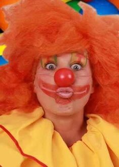 Clownsneus met elastiekje