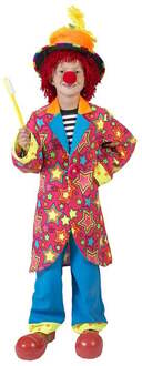 Clownspak jongen Stars Multikleur - Print