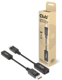 Club 3D DisplayPort 1.4 > HDMI HDR Active Adapter