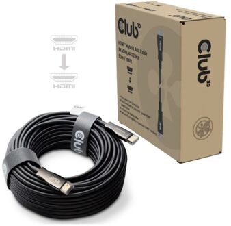 Club 3D HDMI Hybrid AOC kabel 8K60Hz/4K120Hz 50m Kabel