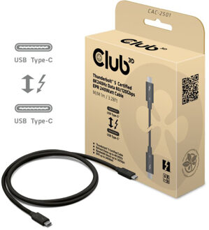 Club 3D Thunderbolt 5 Gecertificeerde 8K240Hz Kabel