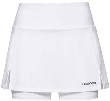 Club Basic Skort Tennis Tenniskleding Dames Wit - Maat M