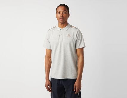 Club Check Detail Polo Shirt, grijs - L