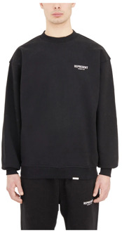 Club Crewneck Sweatshirt Represent , Black , Heren - Xl,L,M,S,Xs