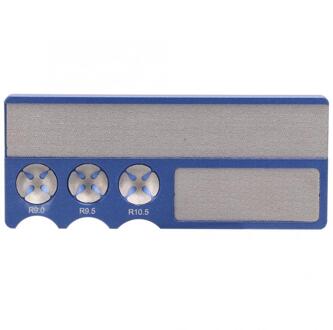 Club Tip Reparatie Tool Professionele Multifunctionele Snooker Biljart Pool Stick Club Cue Tip Radiaal Shaper Slijpen Reparatie Tool Blauw