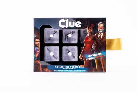 Cluedo Dice Set Token Weapons