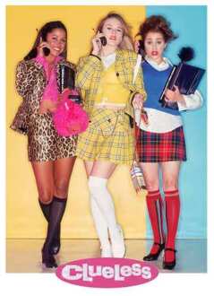 Clueless Cast Men's T-Shirt - Wit - L