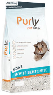 Clumping White bentoniet kattenbakvulling - Active 2 x 10 liter
