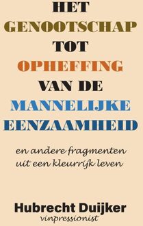 Clustereffect Het genootschap tot opheffing van de mannelijke eenzaamheid