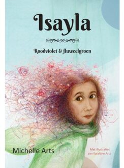 Clustereffect Roodviolet En Fluweelgroen - Isayla - Michelle Arts