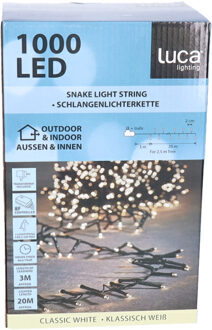 Clusterverlichting - 1000 leds - 20m - kerstverlichting
