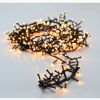Clusterverlichting - op haspel - 1250 leds - warm wit - 2500 cm - Kerstverlichting kerstboom Zwart