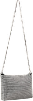 Clutch/avondtasje Dames zilver