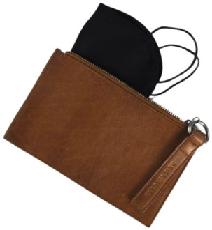 Clutch Tas Re:designed , Brown , Dames - ONE Size