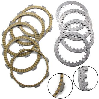 Clutch Wrijving Disc Plaat Kit Voor Honda CA125 Rebel CA125 S/T OEM22201-166-000 4 22201-MJ8-000 22201-KAZ-000 1 22311-107-000