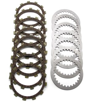 Clutch Wrijving Disc Plaat Kit Voor Yamaha XT400E Artesia XT500Z XT500E XT550K XT600 XT600Z Kick Start Alleen XT600E XTZ660 Tenere