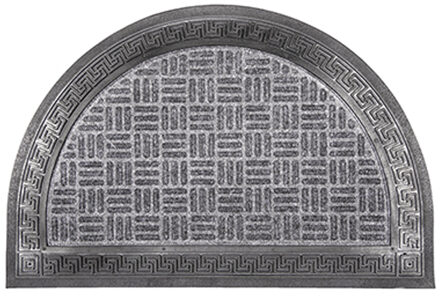 CM Deurmat - halve maan - 40 x 60 cm - rubber - buitenmat?- schoonloopmat