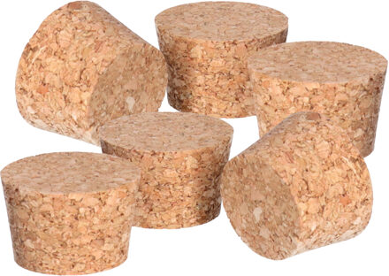 CM Hobby/diy kurken - 12x - 3 x 2 cm - knutsel kurk - hobby en creatief