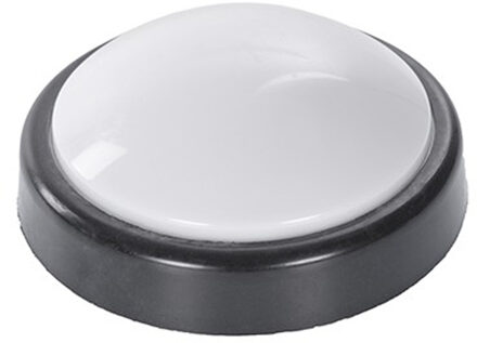 CM Nachtlampjes - draadloos - wit/zwart - kinderkamer - drukknop - 15 x 5 cm