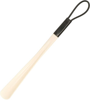CM Schoenlepel kunststof - creme wit - 40 cm - Schoen instaphulp - Schoenen accessoires