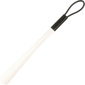 CM Schoenlepel kunststof - wit - 40 cm - Schoen instaphulp - Schoenen accessoires