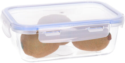 CM Vershoudbakje/lunchbox - luchtdicht - met clips - glas - 19 x 14 x 6 cm - 800 ml