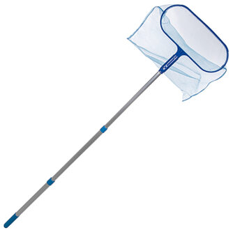 CM water zeef/schepnet - diepte zeef voor zwembaden - zwembad reinigen Blauw