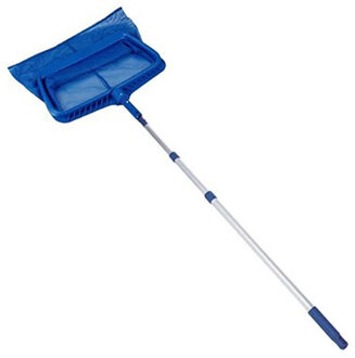 CM water zeef/schepnet - diepte zeef voor zwembaden - zwembad reinigen Blauw