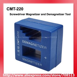 CMT-220 2-in-1 Schroevendraaier Magnetizer en Demagnetizer Tool-Blauw (1 st)