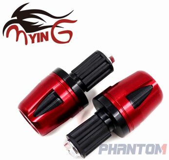 Cnc 22Mm Handvatten Handvat Bar Cap End Pluggen Voor Aprilia Rs 125 1000 R 2000 250 50 Rx50 650 750 200 500 Rs 250 Kuip Kit Rood