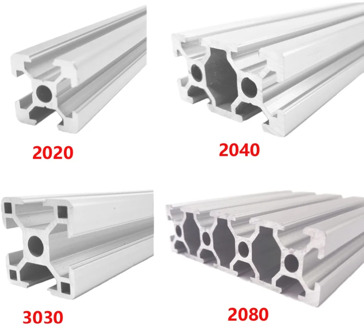 CNC 3D Printer Parts 2040 Aluminum Profile European Standard Anodized Linear Rail Aluminum Profile 2040 Extrusion 2040 cnc part