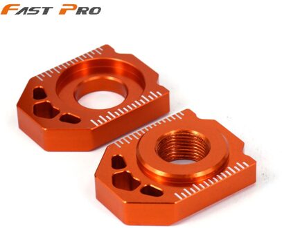 Cnc Achter Kettingspanner As Blok Voor Ktm Sx SX-F Xc XC-F Exc EXC-F XC-W XCF-W 85 125 150 300 350 450 530 SX85 EXC250 EXC300