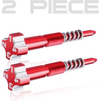 Cnc Aluminium Hogere Motorfiets Carburateur Air Fuel Mengsel Schroeven Voor Pwk 24 26 28 30 32 34Mm carb 2stk