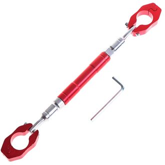 Cnc Aluminium Motorfiets Stuur Versterkende Balans Lat Versterken Hendel Bar Verstelbare Universele rood