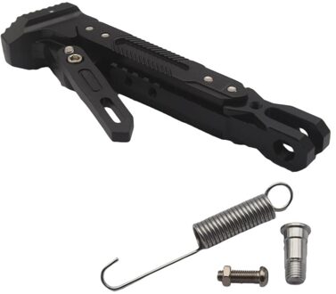 CNC Aluminium Verstelbare Kickstand Voet Side Stand voor Motorcycle Universal
