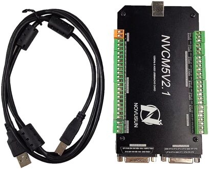 Cnc Mach3 Nvcmv2.1 6-Axis Motion Control Card Graveermachine Motion Controller 200Khz Motor Controller Novusun 4axis