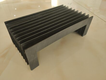 Cnc Machine Stofkap Balg, Inner: 260 Mm X 40 Mm, Outer: 300 Mm X 60 Mm, Lmax 600 Mm