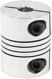 Cnc Motor Shaft Coupler 6.35Mm Tot 8Mm Flexibele Koppeling 6.35x8mm