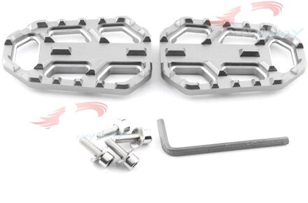 CNC Tanden voetsteunen Voor KAWASAKI Z750 04-12 Z750S 99-06 Z1000 03-09 Z1000SX motorfiets accessoires front footpegs Grijs