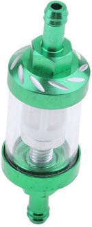Cnc Universele Scooter Dirt Pit Bike Go Kart 8Mm 5/16 "Gas Fuel Filter groen